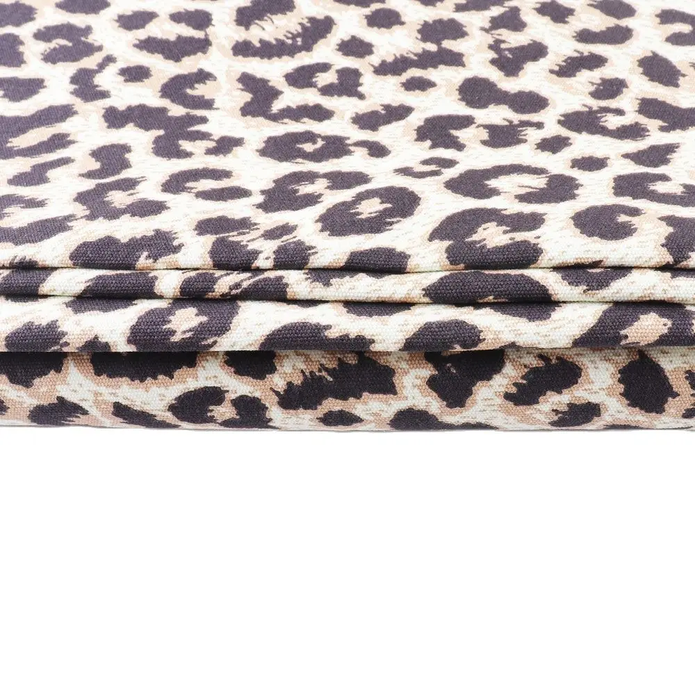 Fabric cotton Leopard print Sewing Quilting Tissus Telas for Tablecloth Apron Patchwork Needlework DIY Handmade Accessories150CM