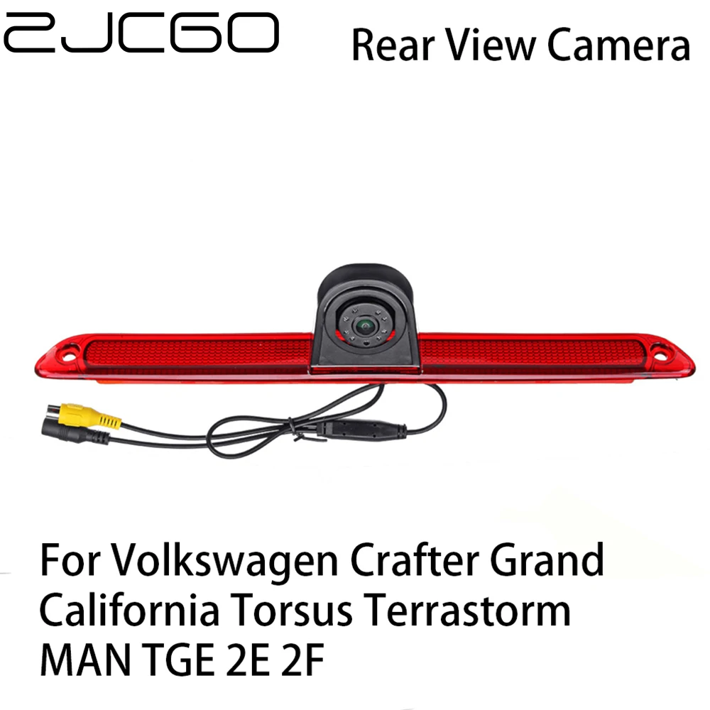 

ZJCGO Car Rear View Reverse Back Up Parking Camera for Volkswagen Crafter Grand California Torsus Terrastorm MAN TGE 2E 2F