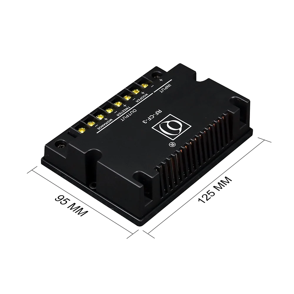 AIYIMA 200W 3 vías Crossover Audio divisor de coche agudos medios graves altavoz filtro de frecuencia sistema de sonido DIY