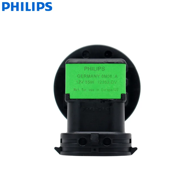 Philips Diamond Vision H11 12V 55W PGJ19-2 12362DVS2 5000K Cool White Car Halogen Headlight Auto Fog Light Beam (Twin Pack)