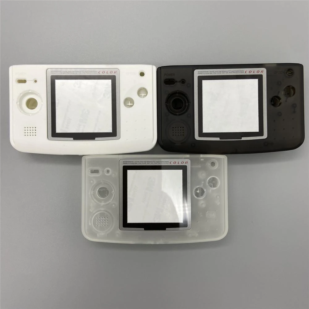 Plastic Full shell case replacement For SNK NGPC for NEO GEO POCKET COLOR house shell repair