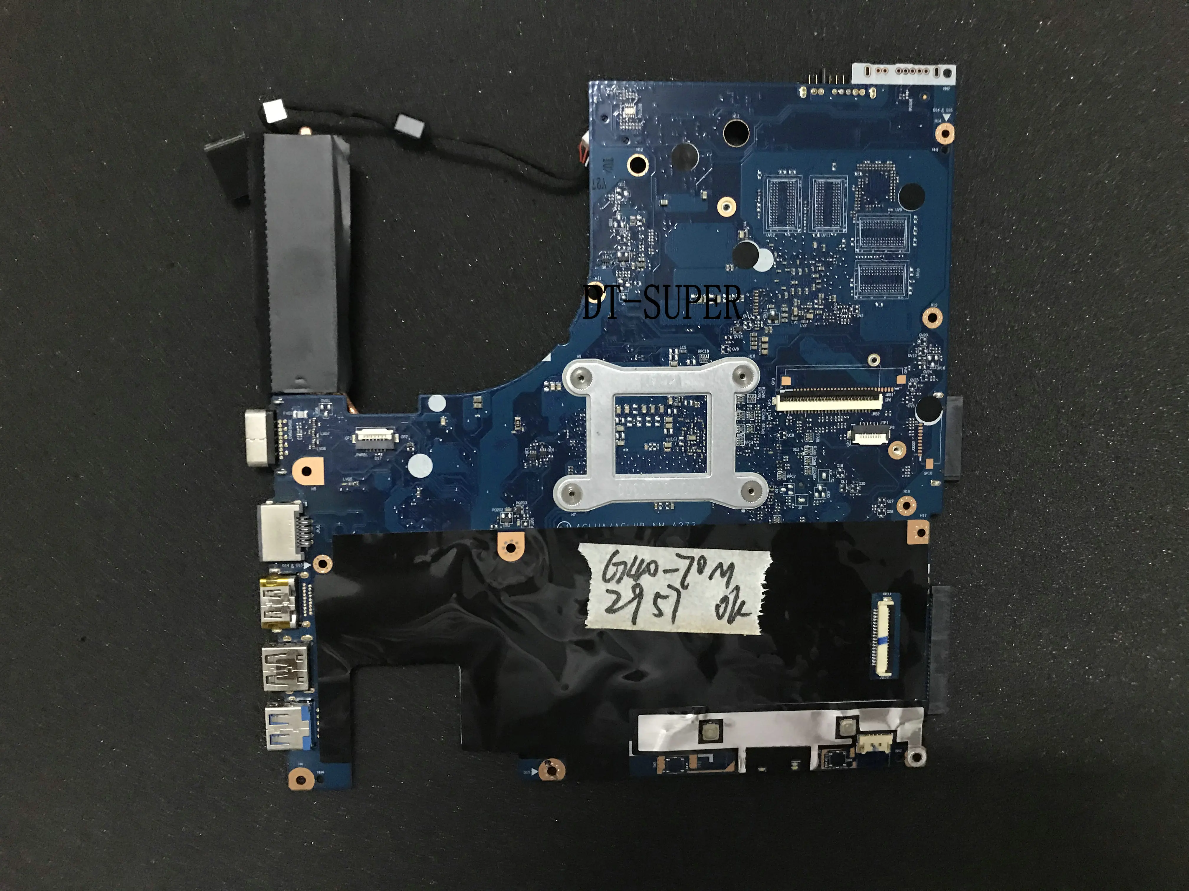 ACLUA / ACLUB NM-A273 NM-A271 NM-A361 LAPTOP MOTHERBOARD FOR LENOVO Z40-70 G40-70 G40-80 MAINBOARD CELERON 2957U +GPU+HEATSINK