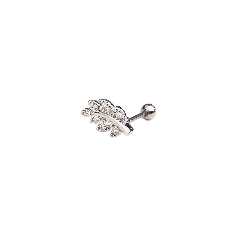 Fashion Hippocampus Cartilage Earring Stainless Steel Tiny Tragus Helix Rook Ear Piercing Jewelry