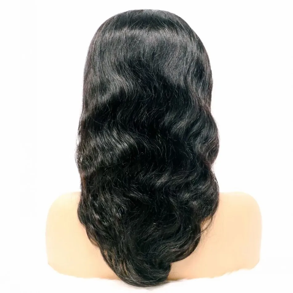 Parrucche per capelli ricci ondulati dritti Hotsale Toupee per capelli umani Remy vergini brasiliani per donna