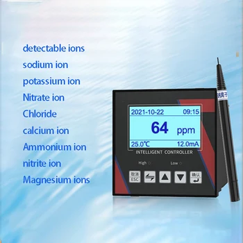 온라인 칼슘 이온 센서, 염화 나트륨, 마그네슘, 포타슘, 아질산염 프로브, 산업용 컨트롤러, 수질 분석 