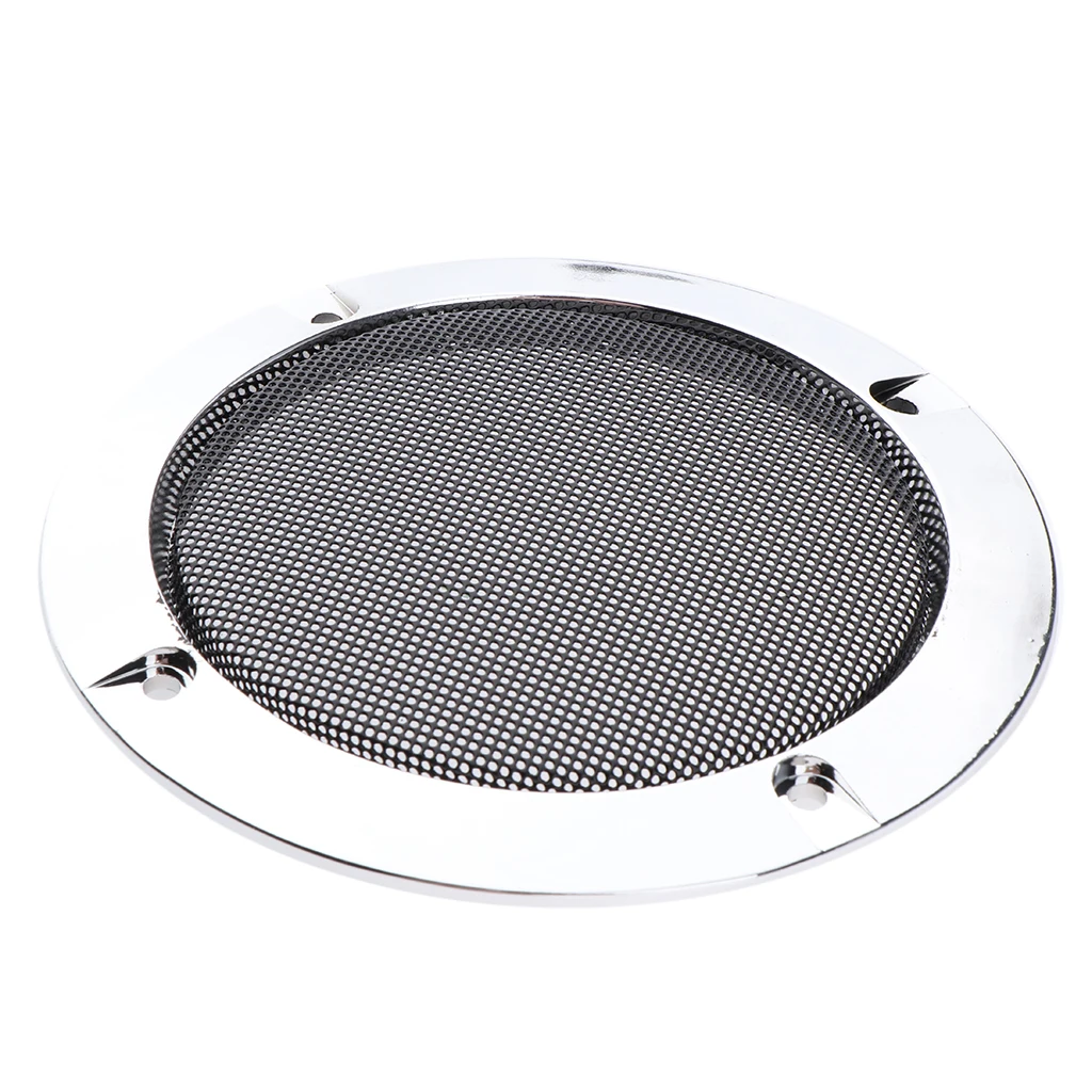 Subwoofer Speaker 4inch Grills Protective Decorative Mesh Cover Metal