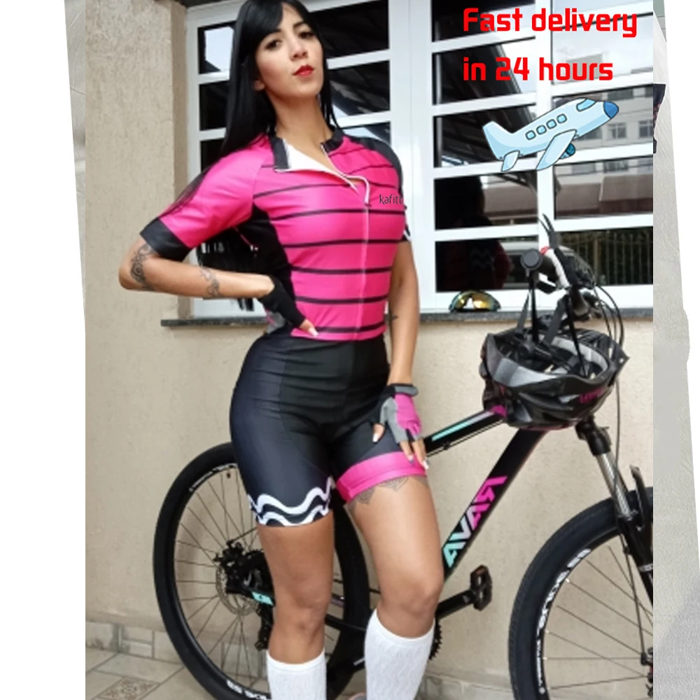 

2022Women Profession Triathlon Suit Kafitt Clothes Cycling Skinsuit Body Set Roupa De Ciclismo Rompers Go Pro Team Jumpsuit Kits