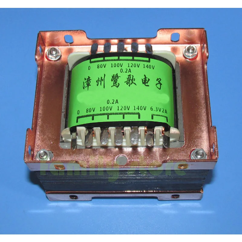 High-quality 104W power transformer for tube power amplifier, balanced structure of primary and secondary double windings