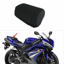 Motorcycle Black Rear Pillion Passenger Seat For Yamaha YZF R1 YZFR1 YZF-R1 2004-2006 2005