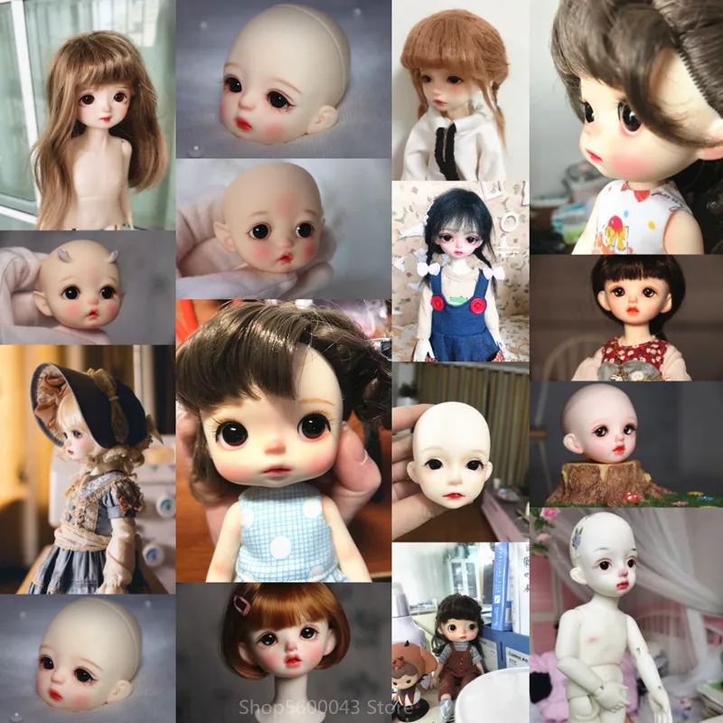 Soft Pottery Doll Simulation Eyeball 6/10/14mm OB11 Doll Black Glass Eyeball Clay DIY Doll Can Turn Simulation Eye
