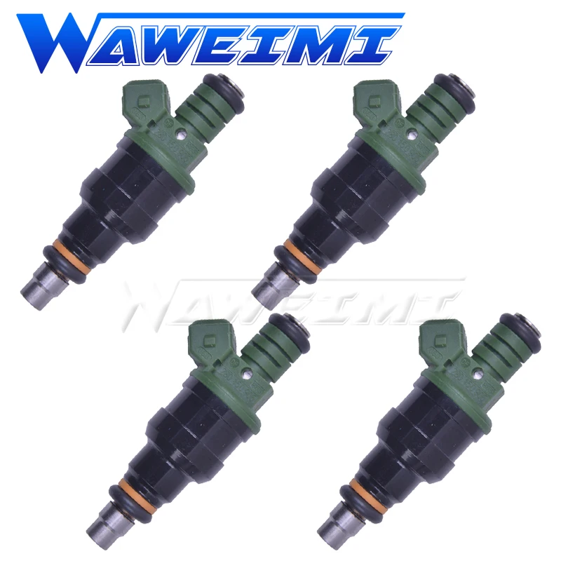 WAWEIMI 4x Fuel Injector Genuine Quality Nozzle 0280150905 For V W Corrado Golf II 1.8 1988-1991 0280150905 Injection