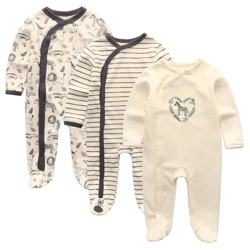 

Baby Boy Clothes Long Sleeve Unisex Newborn Bodysuits 0-12M Cotton Baby Girl Clothes Jumpsuit Roupa de bebe