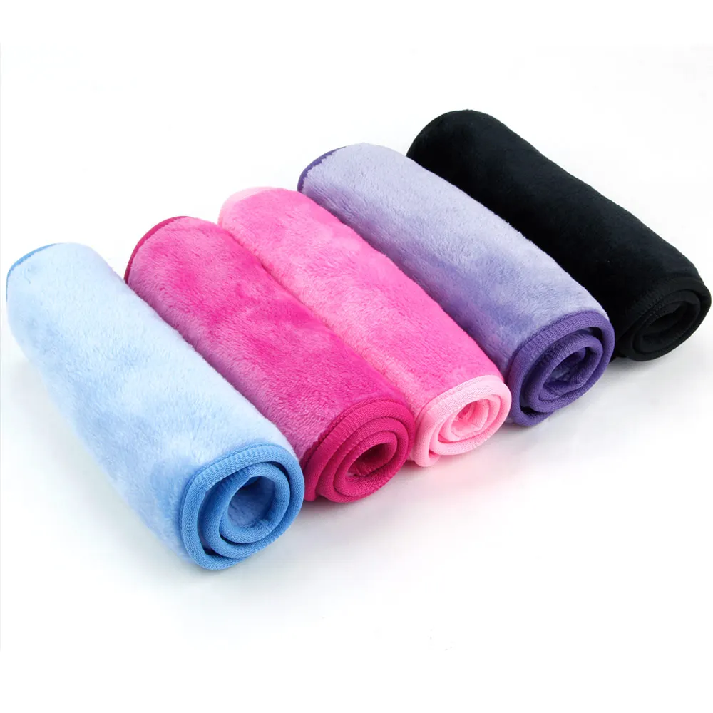 1Pcs Makeup Remover Towel Microfibre Face Cleaning Towel Reusable Washable Make Up Cloth Soft Face Towel Wipes Beauty Tools