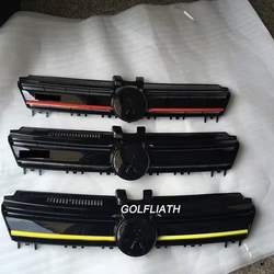 Factory Direct For Golf 7 ABS Auto Car Front Bumper Mesh Grille Grill Fit For Volkswagen Golf MK7 GTI R 2015-2017