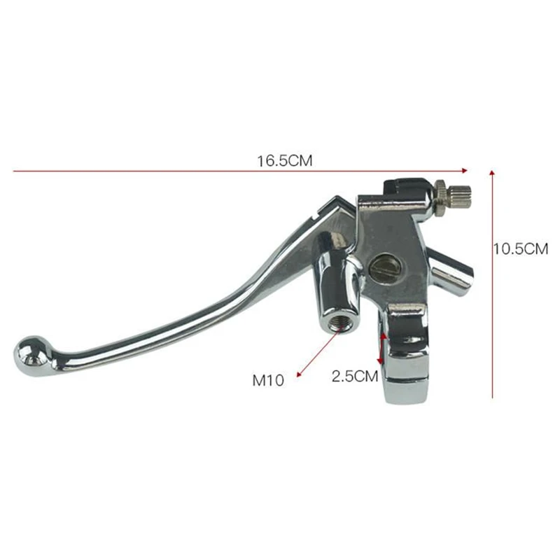 1pair 25mm Motorcycle Brake Pump Front Master Cylinder Hydraulic Brake Lever For Honda SHADOW STEED 600 400 VT600 VT750