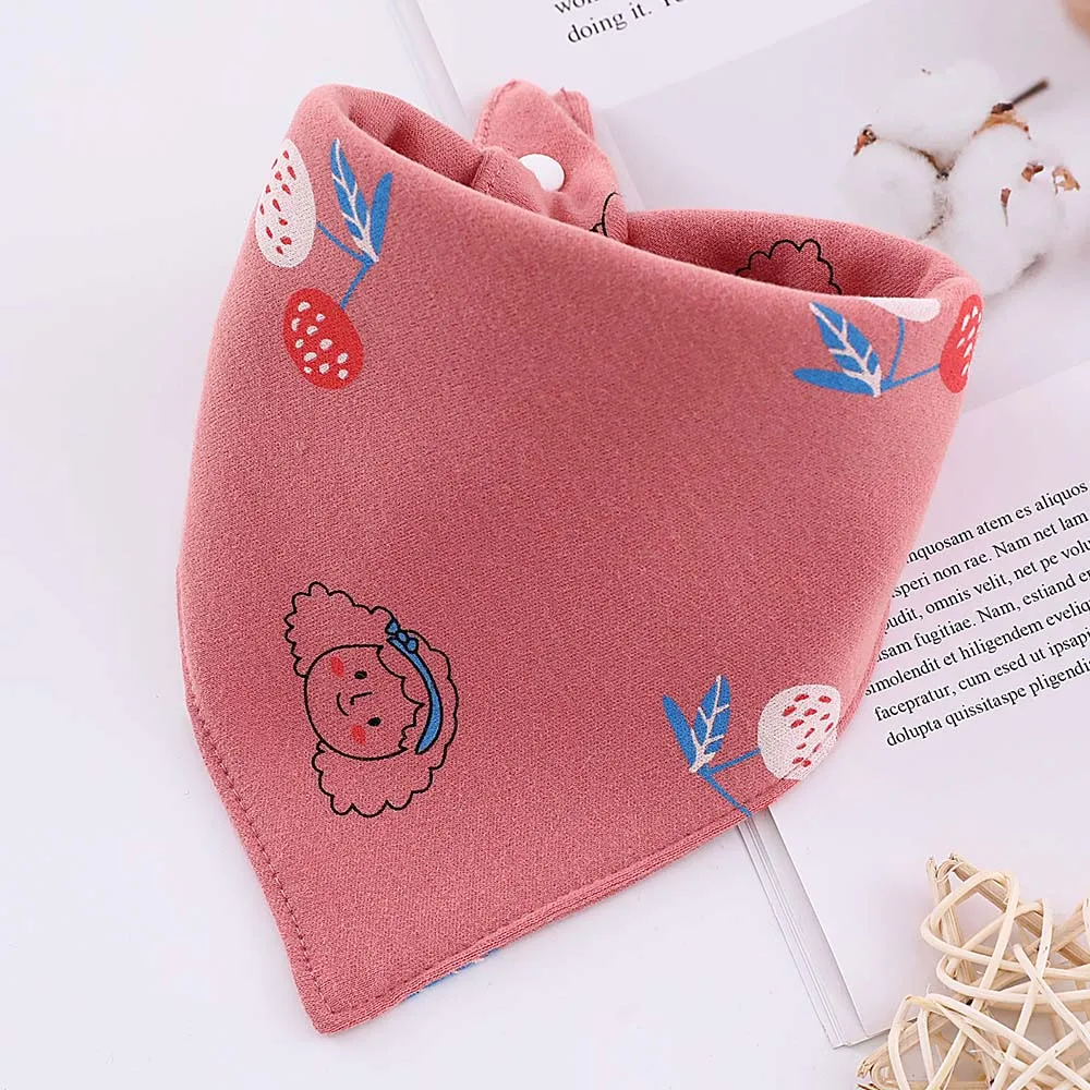 Baby Stuff Bibs & Burp Cloths 1pc Cotton Bandana Drool Bibs Cartoon Infant Baby Girl Boy Feeding Apron Saliva Towel