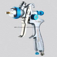 hvlp spray paint gun Car painting Gun Gravity Feed paint sanitizer automotiva airbrush paint sprayers with Isposable Paint Cup