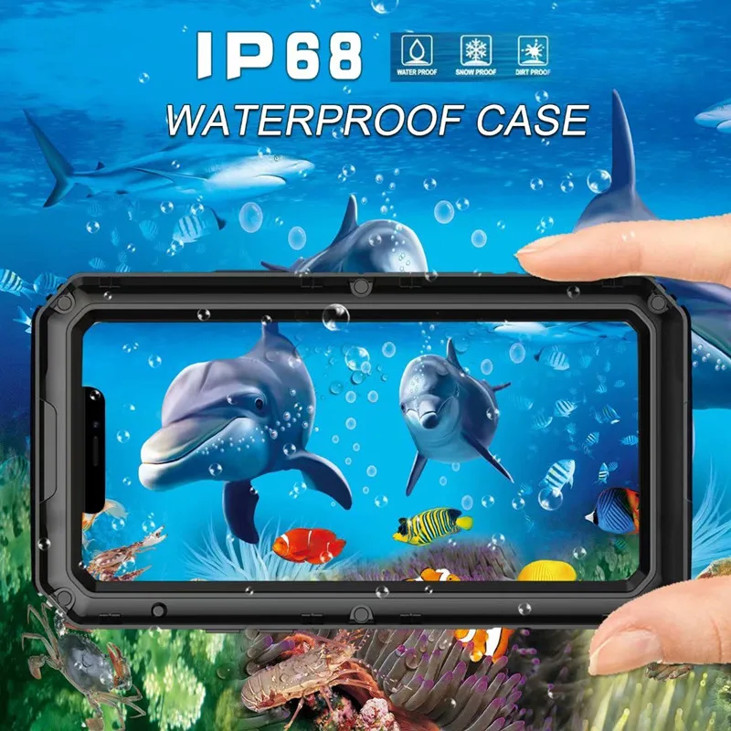 360 Full Body Waterproof Case iPhone 15 Pro Max 14 13 12 11 XR XS X 8 7 Plus SE 2022 2020 Military Shock Resistant Armor Cover