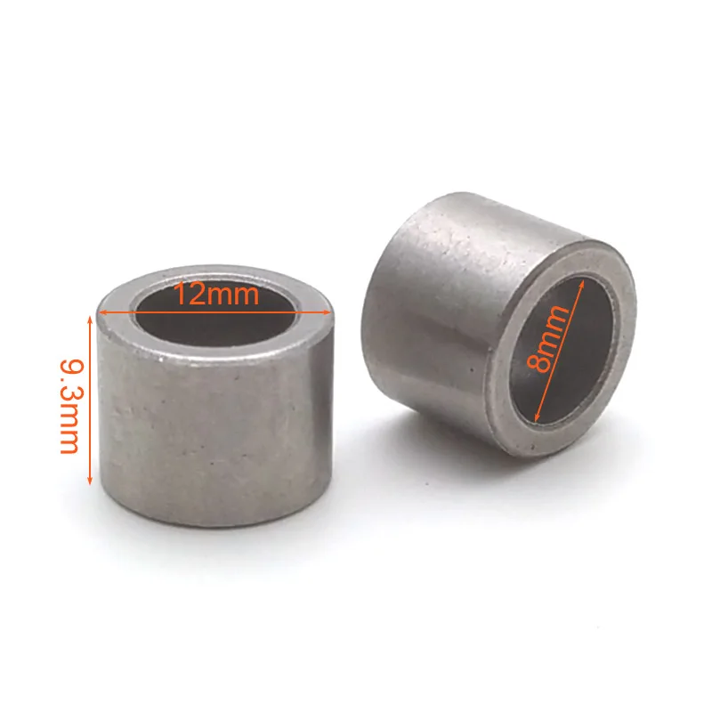 2 pieces /lot New Side Cover Starter Metal Bushing Spacer For GY6 49cc 50cc 139QMB Bendix Scooter Moped Part