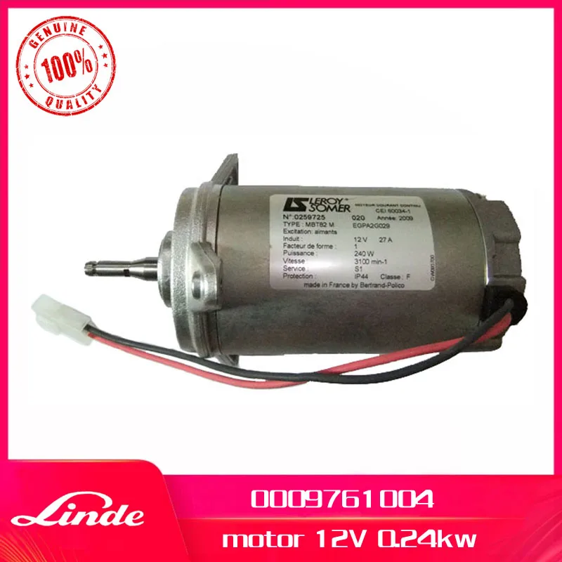 

Linde forklift genuine part 0009761004 motor starter used on 350 diesel truck H12 H16 H18 H20 new service spares part