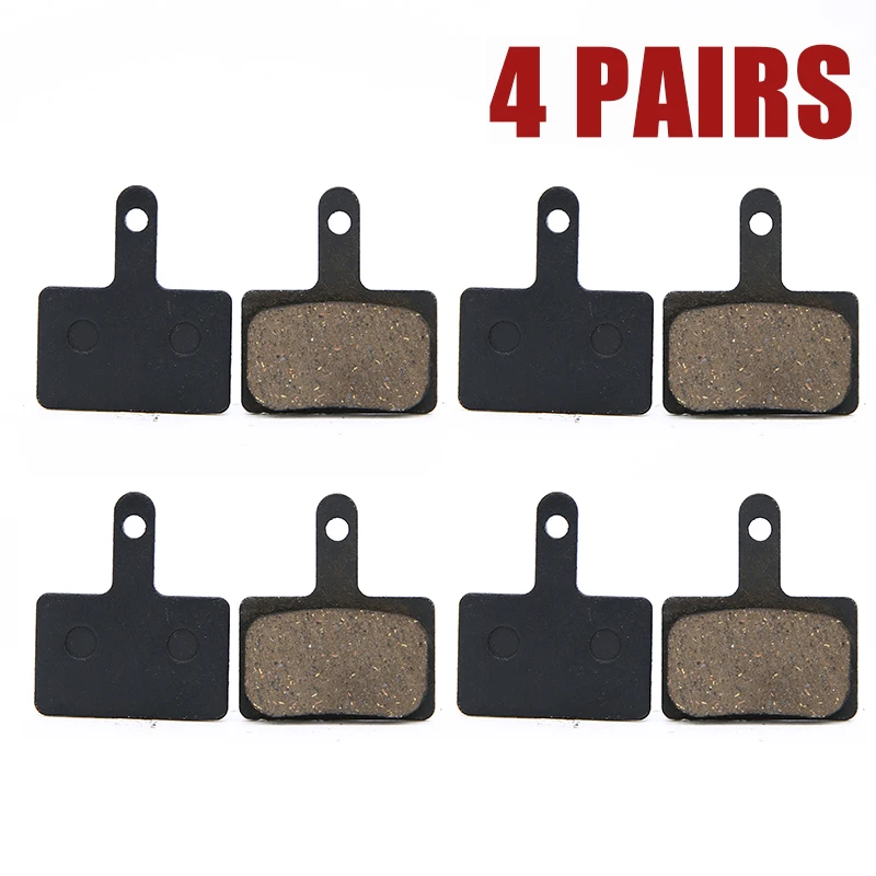 

Resin MTB Disc Brake Pads 4 Pairs (8pcs) Bike Part For SHIMANO B01S M375 M395 M446 M485 M486 M416 Deore M515 M525 Bicycle Parts