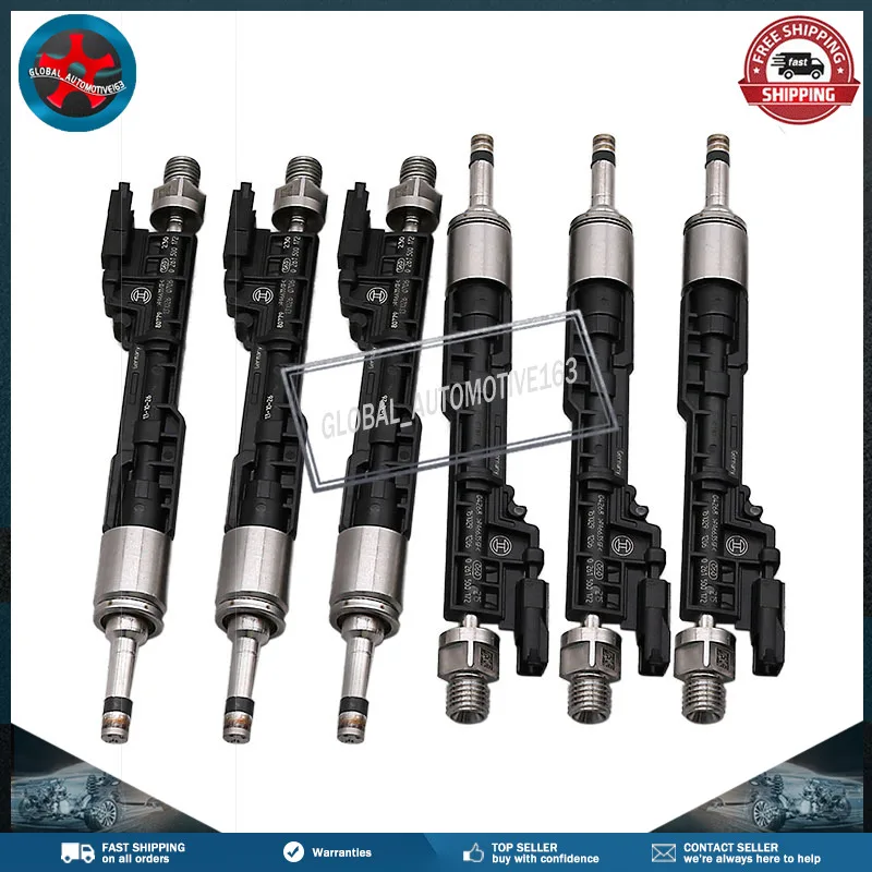 Fuel Injector 0261500172 For BMW 228I 320I 328I 335I 428I 435I 528I 535I 640I 740I 740LI M2 M235I M3 M4 X1 X3 X4 X5 X6 Z4