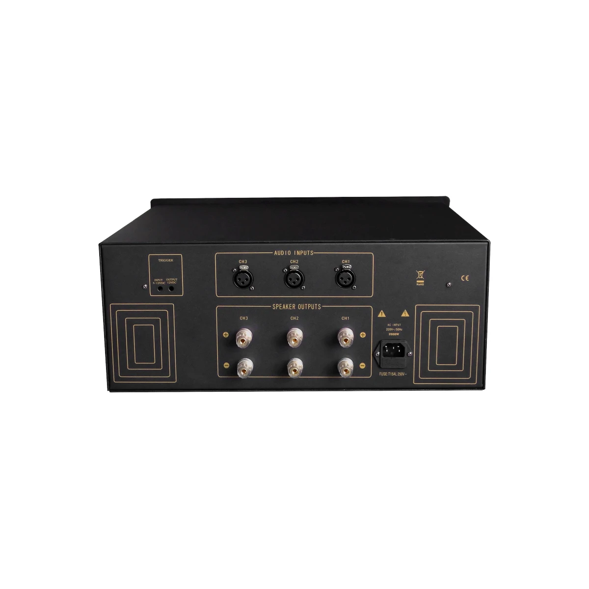 W-035 L&W AT3300 Heavyweight Class A Warm Three-channel 300W Power Amplifier pPer Channel Voltage 220V/50Hz