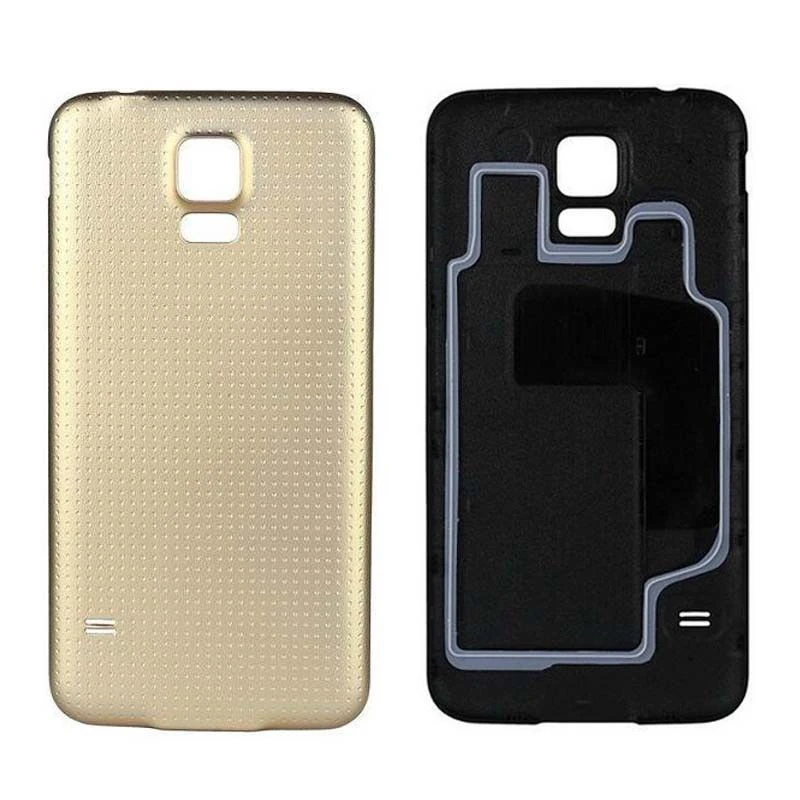 For SAMSUNG Galaxy S5 G900 G900F G900M G900A G900P i9600 Back Battery Cover Door Rear Glass Housing Case Replace Battery Cover