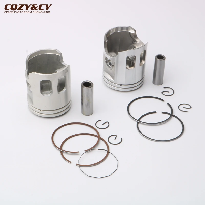 Scooter High-quality Piston Kit for Yamaha BWS 100 AXIS100 AEROX100 AC NEOs YQ100 YW100E YN 100cc 4VP-E1631-10 2 stroke engine