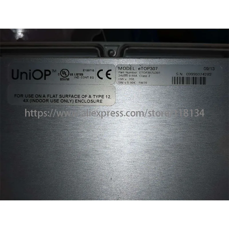 For UNIOP ETOP307 ETOP307U101 ETOP307U201 ETOP307U301 Lcd screen Display with touch panel digitizer