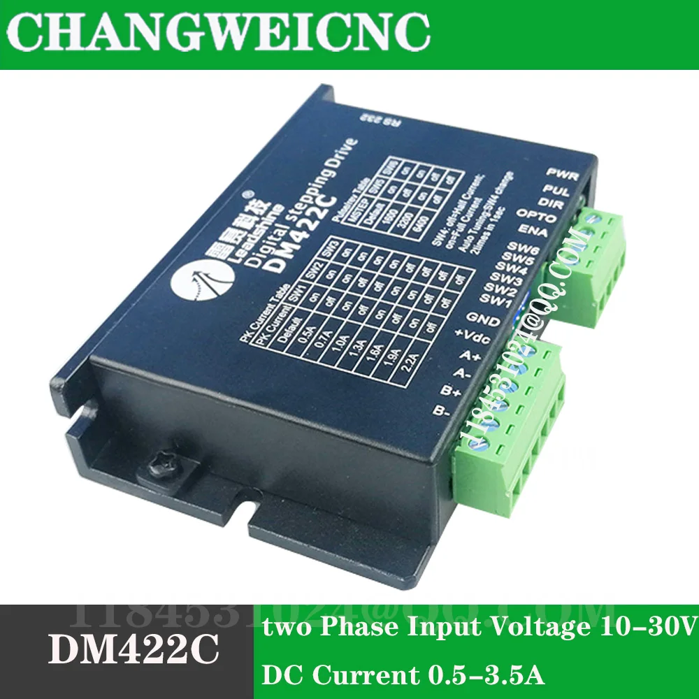 Leadshin)a17 driver motore passo-passo DM422C stampa fai da te 3d piccola macchina per incidere cablaggio anodo generale adatto per mach3