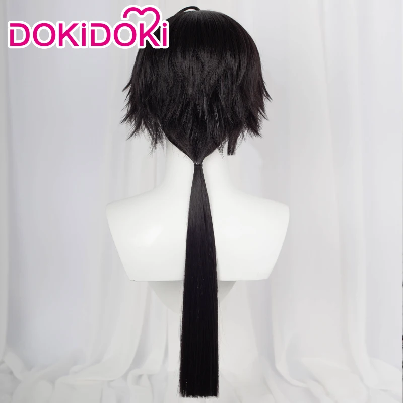 IN STOCK Vanitas Noe Archiviste Wig Anime The Case Study of Vanitas Cosplay Wig DokiDoki Vanitas no Karte Black Hair Earrings