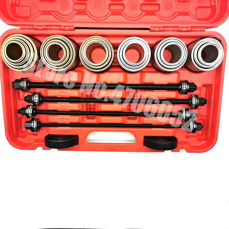 26Pc Universal Press and Pull Sleeve Tool Kit Bush & Bearing Remover Set