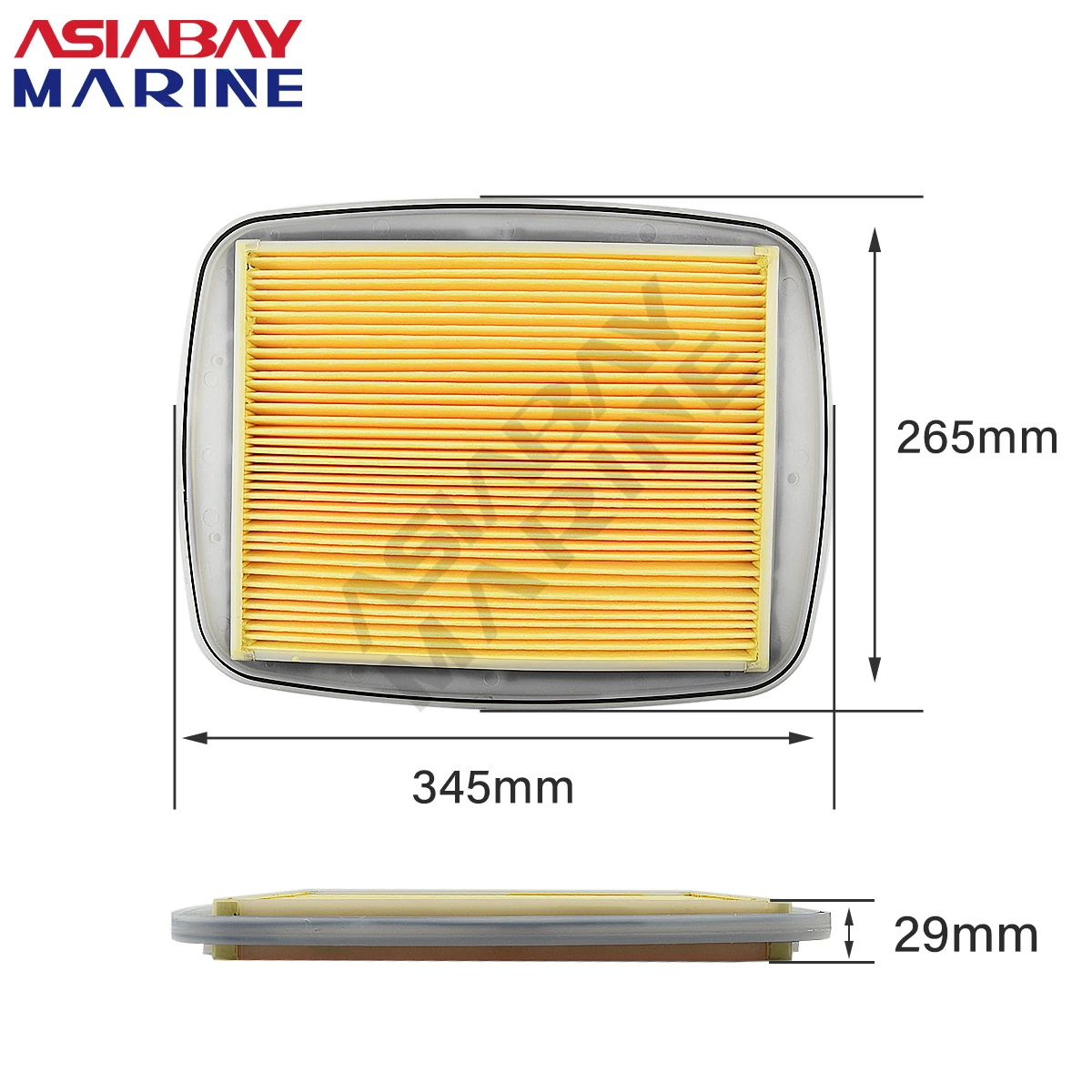 Air Filter Element For Yamaha Waverunner GP 1800 1.8T FX FZR FZS VXR VXS VX FX CRUISER FX SUPER 6S5-E4451-00-00