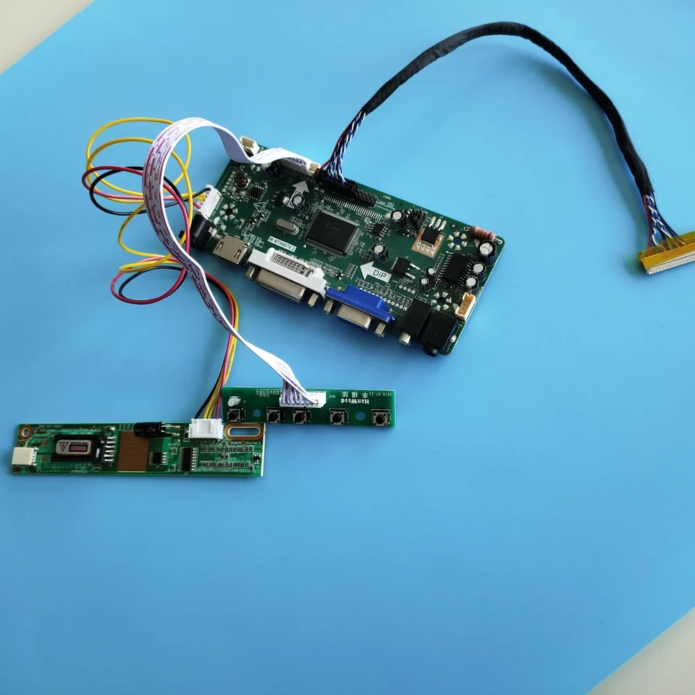 

Для QD15TL02 Rev.04 плата контроллера Экранная панель 15,4 "VGA HDMI-совместимый ЖК-монитор DVI Комплект 1280X800 30-контактный LVDS 1 лампа