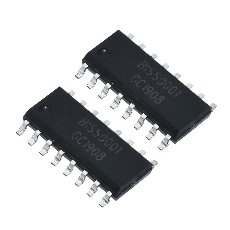 10PCS BISS 0001 BISS0001 SOP-16 Infrared sensor signal processor SMD new and original IC