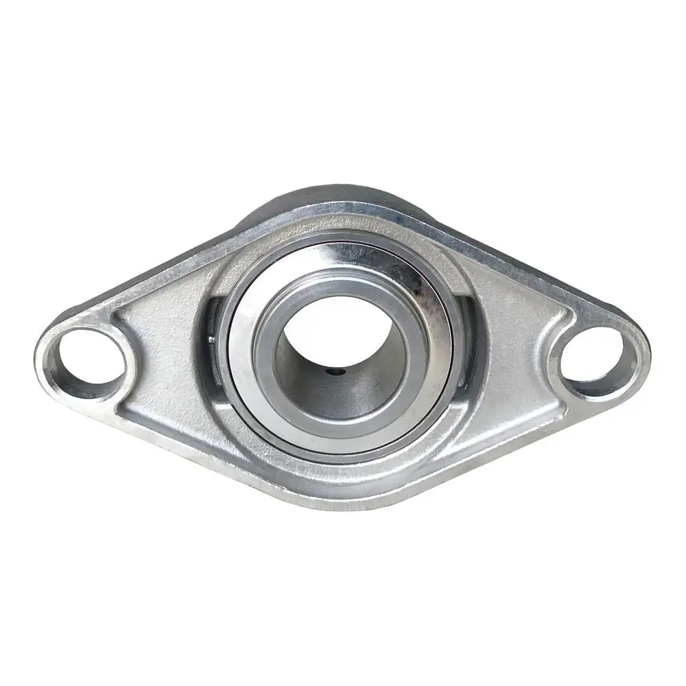 10PCS SSUCFL206 SUCFL206 UCFL206 Stainless Steel Pillow Block Bearing Unit