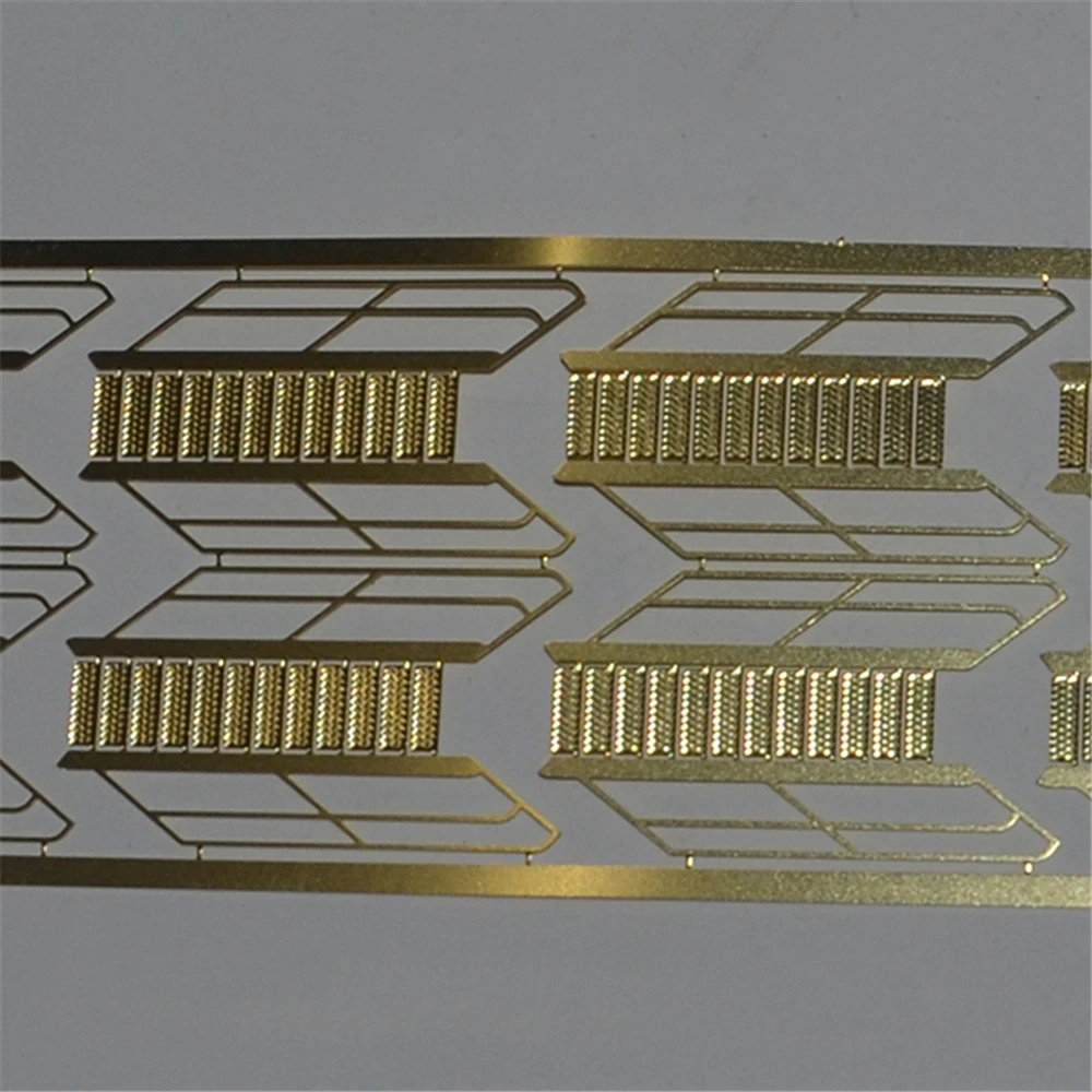 DIY Brass Etching 1:100 Inclined Ladders for RC Simulation Boat Ship Model Making Accessories Parts