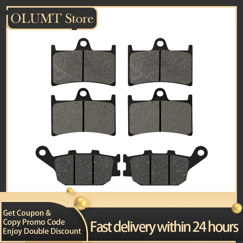 

Motorcycle Scooter Brake Pads Front Rear Kit For YAMAHA FZ1 YZF-R6 Fazer YZFR6S ABS MT-07 FZS1000 MT-09 FZ6 S2 FZ-07 FZ8 FZ09