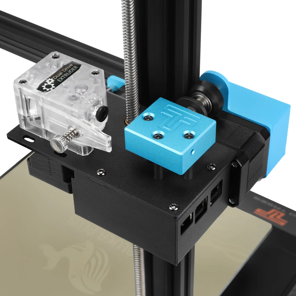 Twotrees Blu-5 Bluer Plus 3D Printer DIY PEI Magnetic TMC2209 Upgrade 3D Touch 4.3inch Screen Resume Power Failure Dual Z Axis