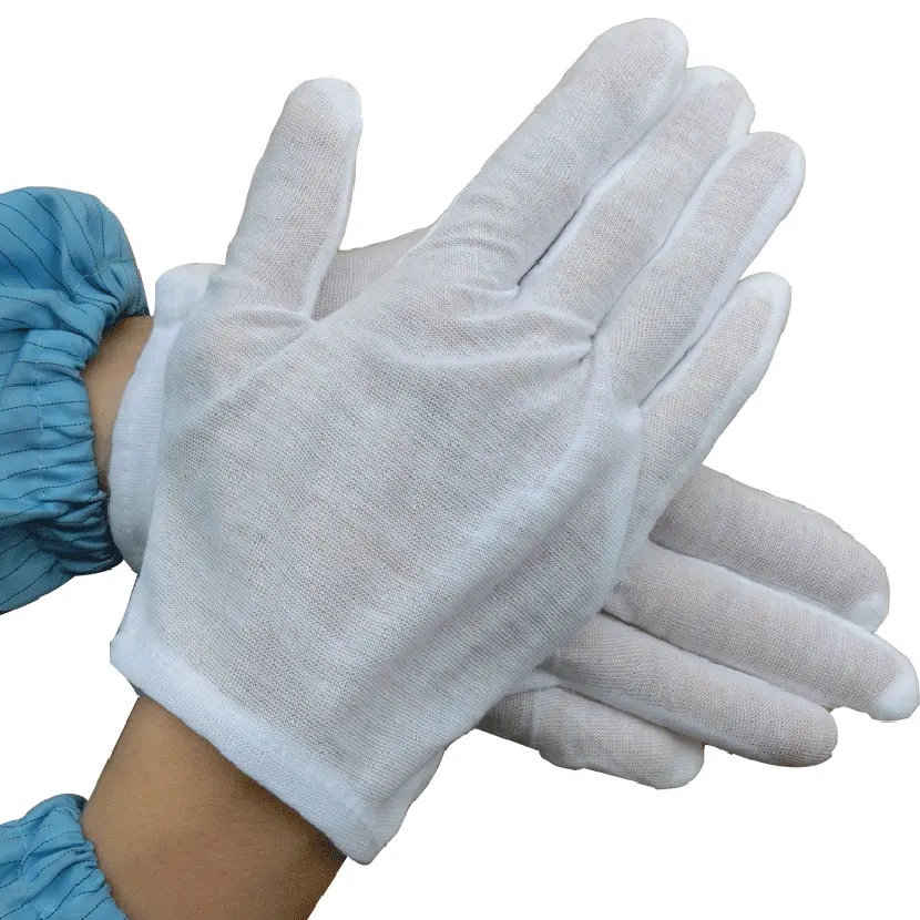 Hot White Labor Insurance Thick Cotton Work Gloves Cotton Cloth Thin Medium And Thick Etiquette Wenwan Quality Inspection Gloves