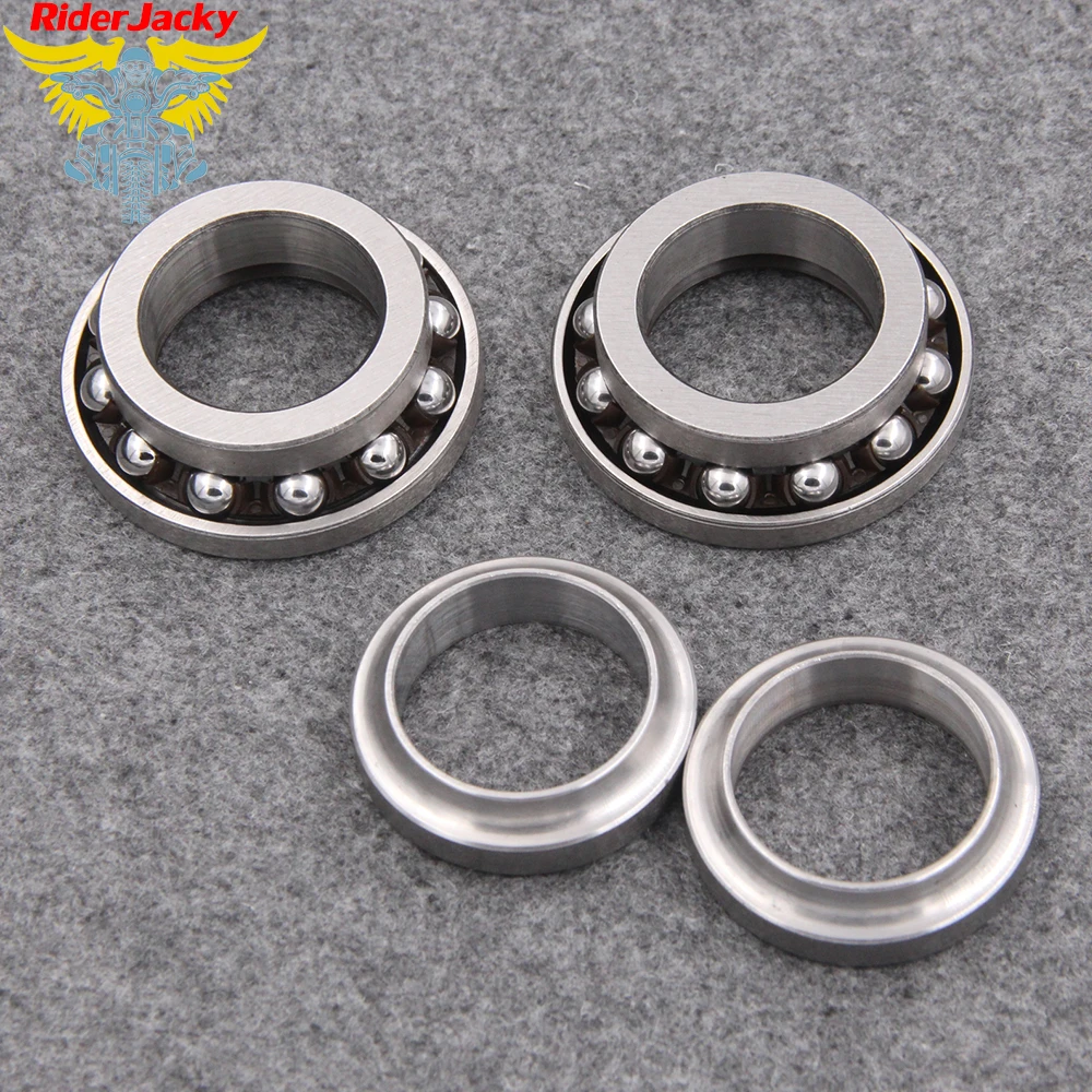 Motorcycle Steering Head Stem Bearings Kit Fits For Yamaha YZF-R1 YZF-R6 TDM850 TDM900 MT-01 MT-03 MT-07 MT-09 MT-10 FZ6N FZ6S