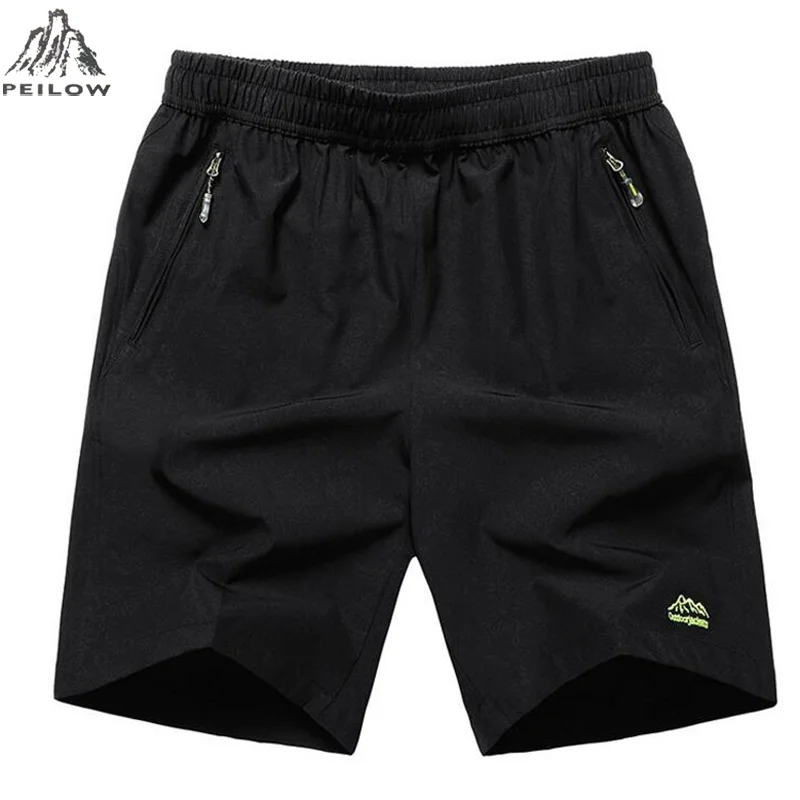 Plus Size 8XL 9XL Summer Casual Shorts Men Fitness Gym Joggers Sport Running Pant Boardshorts Beachwear Breathable Hiking Shorts