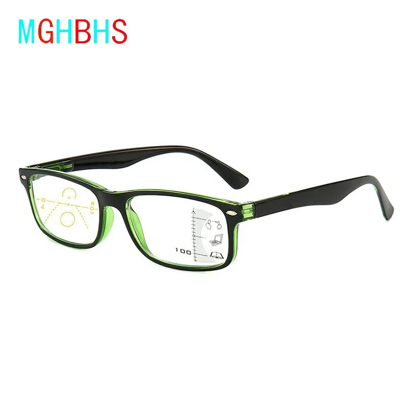 

Progressive multifocal reading glasses men and women universal blue light radiation-proof reading glasses both near and far