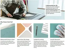 Large Waterproof Gaming Mouse Pad #5