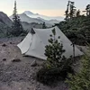 Lanshan 2 3f ul 기어 2 인 1 인 야외 초경량 캠핑 텐트 3 시즌 4 시즌 전문 15d silnylon rodless tent 6