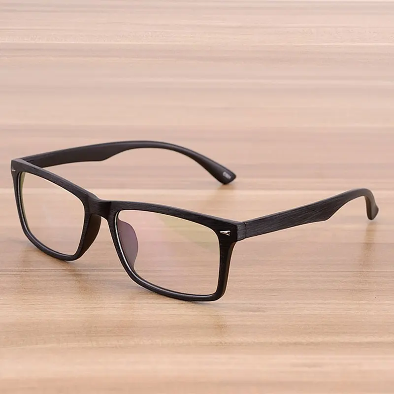 

Reven 922 Men and Women Unisex Wooden Pattern Fashion Retro Optical Spectacle Prescription Glasses Frame Vintage Eyewear