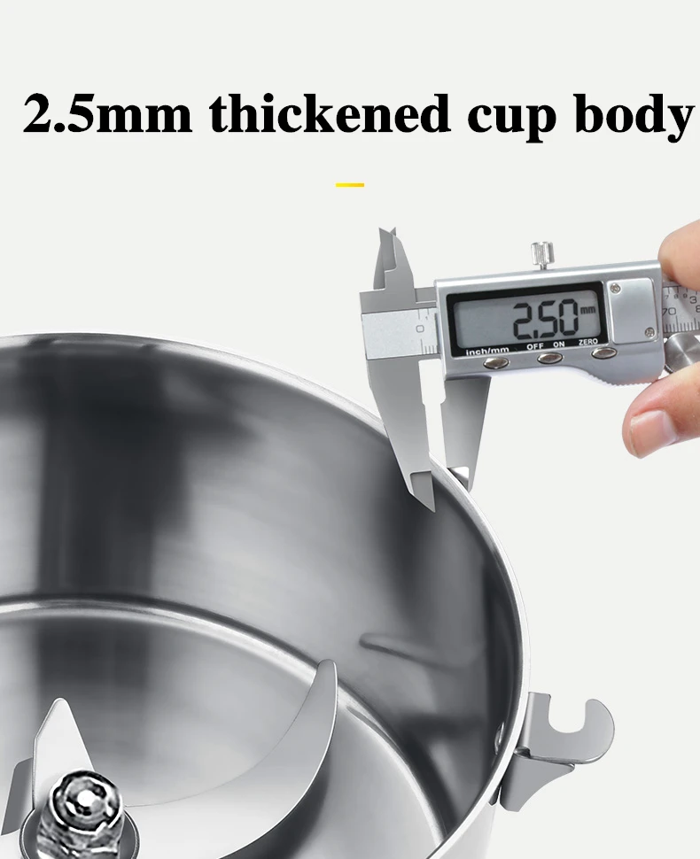 2500G Hause Medizin Mehl Brecher Trockenen Lebensmittel Mühle Schleifen Maschine Gristmill Körner Kaffee Andere Trockene Lebensmittel Haushalt – Detail 13