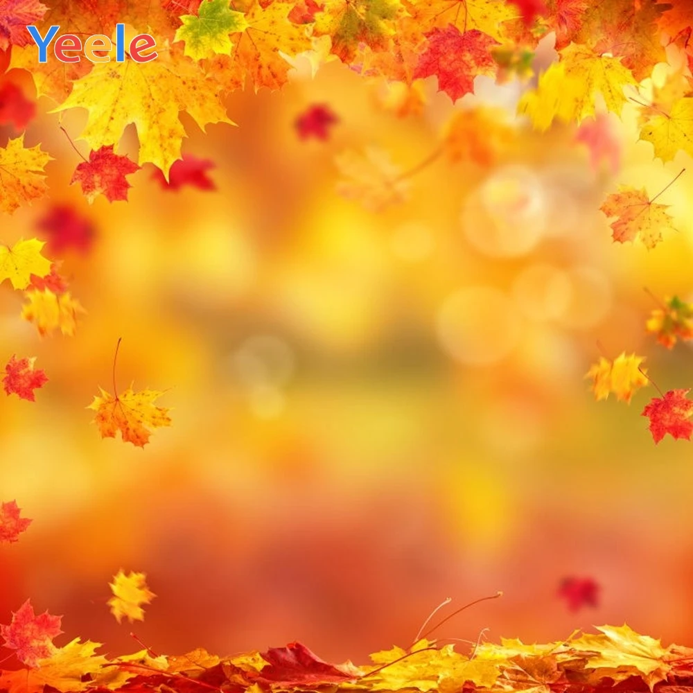 

Autumn Forest Backdrop Photography Newborn Baby Birthday Party Decoration Photo Background Photocall Custom For Photo Studio