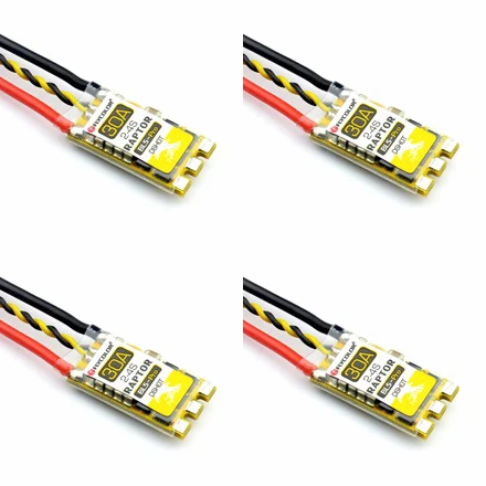 Flycolor 20A 30A mini RC brushless ESC Raptor 390 2-4S OPTO support BLheli Damped light Oneshot125 MCU F390